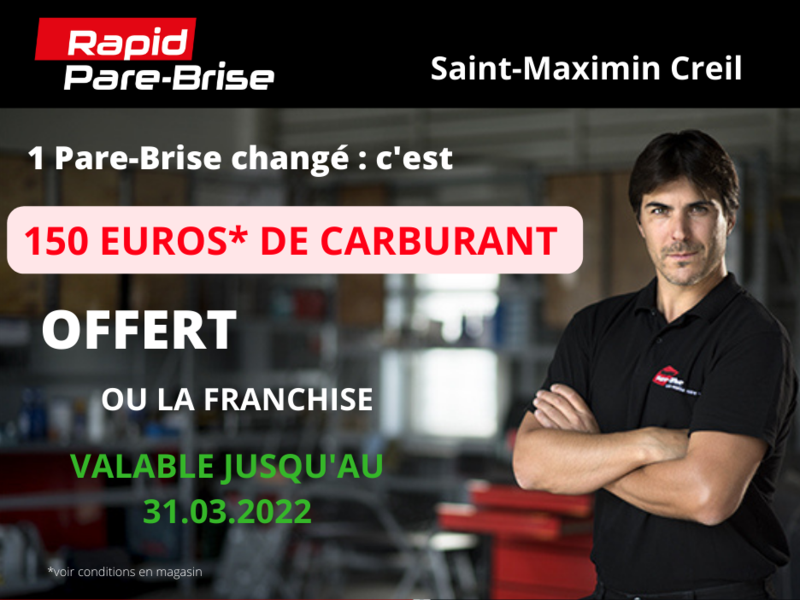 FRANCHISE OFFERTE OU 150 EUROS DE CARBURANT